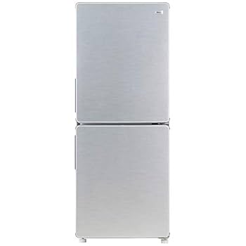 Amazon | 冷蔵庫 2ドア 148L 右開き ステンレスブラック 自動
